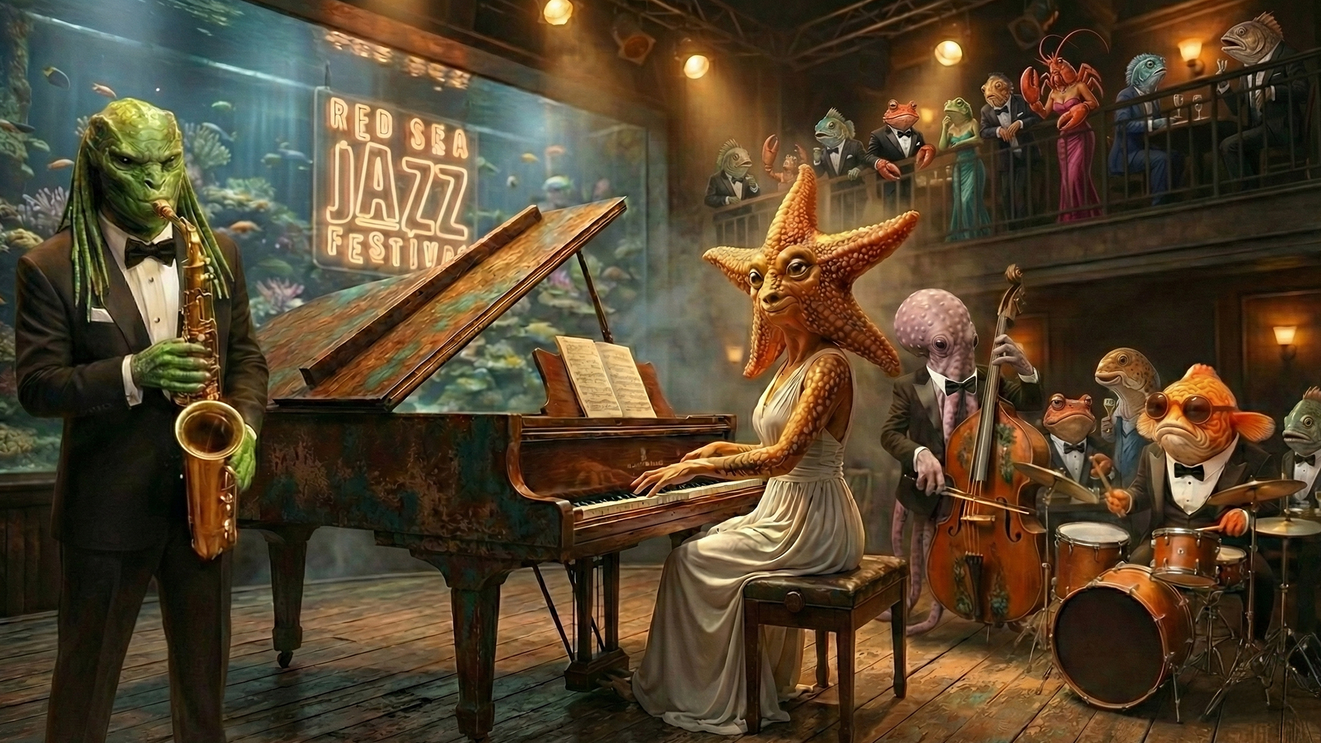 Red Sea Festival animated visual